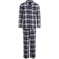 Henry Terre Pyjama Pyjama Set Langarm - Kent Karo allover