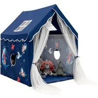 COSTWAY Spielzelt Kinderzelt, Spielhaus 121 x 105 x 137 cm