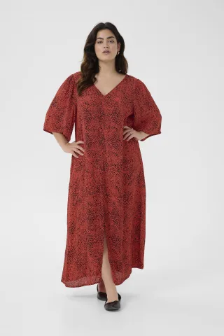 Kleid A-shape Grenadine Graphic Animal multicolour
