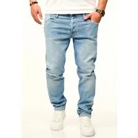 Jack & Jones Tapered-fit-Jeans MIKE ARIS Original Denim Hose mit Stretch Herren Jeans mit Comfort Fit Passform