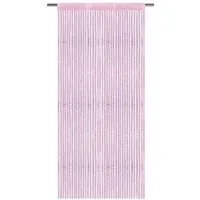Bestlivings Fadenvorhang, Stangendurchzug, halbtransparent, Fadengardine mit Stangendurchzug (90 x 200cm bis 300 x 250cm)
