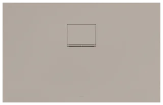 Villeroy & Boch Duschwanne Squaro Infinity 1100x700x40mm, flächenbündig Einbau Antirutsch Almond UDQ1170SQI2IVAL