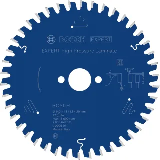 Bosch Kreissägeblatt Expert for High Pressure Laminate - 2608644131
