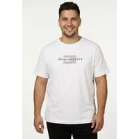 Tommy Hilfiger Big & Tall T-Shirt aus Jersey mit Flag-Grafik, Große Größen
