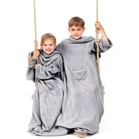 Kinderdecke Ärmeldecke Lazykids für Kinder - Kuscheldecke mit Ärmeln, DecoKing