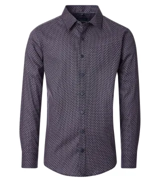 CASAMODA - Freizeithemd blau - Gr. - XL