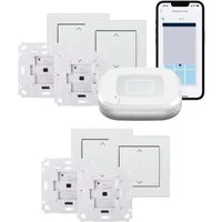 Homematic IP Starter Set Rollladensteuerung für 4 Rollladen Smart-Home-Zubehör