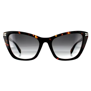 Marc Jacobs Cat Eye Damen Havanna Grau Farbverlauf MJ 1095/S