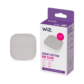 WiZ Smart Button Tragbarer Schalter Steuerung von WiZ Lampen und Leuchten Zubehör