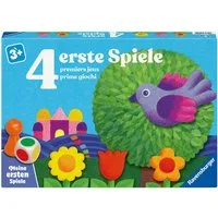 Ravensburger Spiel 4 erste Spiele, Kinderspiel, Made in Europe