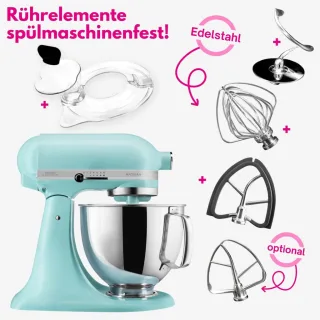 KitchenAid Profi Power-Set: KitchenAid Artisan Küchenmaschine 4,8 L...