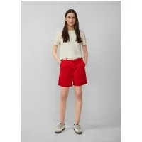 s.Oliver Shorts Hose Shorts mit geflochtenem Gürtel und Garment Dye