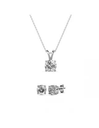 Mary Set und Box - Silber und Kristall