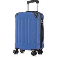 YONSLY Hartschalen-Trolley Hartschalen-Koffer Trolley 360° Rollen, robuster Reisekoffer, 4 Rollen, mit Zahlenschloss, für Business und Urlaub 46/55/66/76 cm