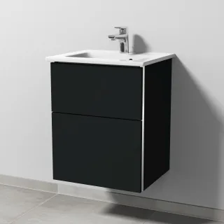 Sanipa 3way Keramik-Set Keramik-Waschtisch und Unterbau (BP320) BP3201V