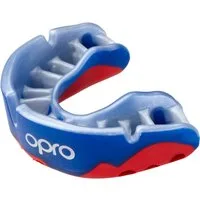 OPRO Zahnschutz Zahnschutz Platinum Senior blue/pearl/red
