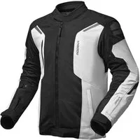 Modeka Motorradjacke Modeka Khao Air II Textiljacke Schwarz / Hellgrau XL motorradjacke herren