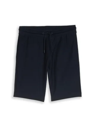 Tom Tailor - Regular Fit Shorts mit Kordelzug sky captain blue - Gr. - XL