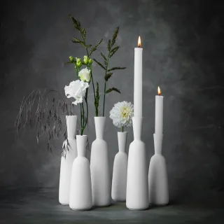 Klatt Objects Vase ANNA alto weiß