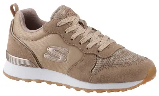 Skechers Sneaker "OG 85 - GOLDN GURL" Schnürschuh, Original-Retro-Jogginschuh mit Air-Cooled Memory Foam