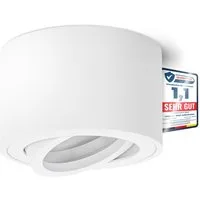 linovum LED Aufbaustrahler SMOL Aufbauleuchte Deckenlampe weiß schwenkbar Spot Deckenstrahler