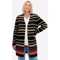 Sheego Strickjacke Strickjacke Langarm Jersey