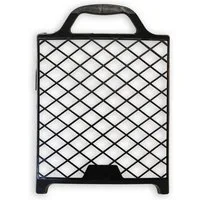Veluxis Abstreifgitter Veluxis® Abstreifgitter 22 x 25 cm, Perfekte Farbverteilung & weniger Farbverbrauch – lösemittelbeständig
