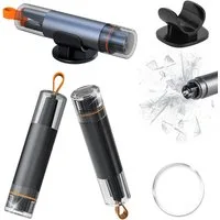 Happy Home Hammer 2Pack Notfall- und Sicherheitswerkzeug Nothammer Auto Glasbrecher