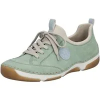 Rieker Slip-On Sneaker Slipper, Schlupfschuh, Freizeitsneaker aus Lederimitat