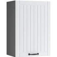 Vicco Hängeschrank Fame-Line, Weiß Landhaus/Anthrazit, 50 cm (1-St)