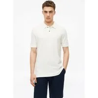 s.Oliver Kurzarmshirt Polo-Shirt Strukturiertes Poloshirt mit Seitenschlitzen