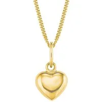 Amor Kette mit Anhänger Little Golden Heart, Made in Germany