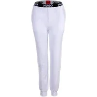 HUGO Loungehose Damen Jogginghose Polyester Sporty Logo Pants