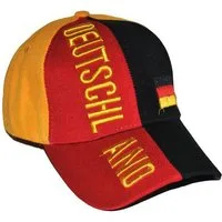 Funny Fashion Kostüm Deutschland Fan Artikel 'Baseball Cap' 62412, Sch