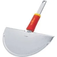 Halbmond-Kantenstecher RM-M, multi-star, Rasenkantenstecher rot/silber, 22,5cm