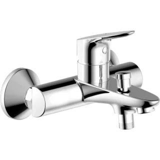 Bravat Palma Wannenfüll- u. Brausearmatur 3516032 Aufputz, chrom