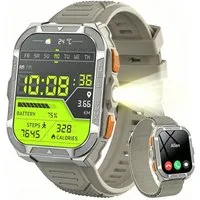 blackview Smartwatch Herren, 1.91" Outdooruhr Militär 20 Tage,GPS, Kompass, IP68 Smartwatch (1.91 Zoll, iOS/Android)