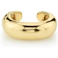 Brandlinger Ohrklemme Cuff Verona, Silber 925 vergoldet