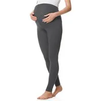 Be Mammy Umstandsleggings Lang Damen Umstandshose BE20-230 (1-tlg) aus Baumwolle