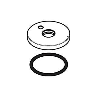 hansgrohe Rosette für Auslauf Metropol S 3-Loch 97505990 Bidet-/Waschtischarmatur gold optik