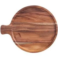 Villeroy & Boch Servierplatte Servierplatte 28 cm Artesano Original, Akazienholz, (1-tlg), Servierplatte, Ø28cm, Akazienholz, natur