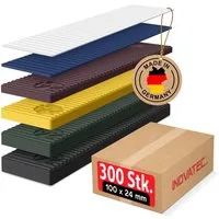 Inovatec Unterlegplatte Kunststoff Verglasungsklötze 100 x 24, 300-St.