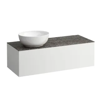 LAUFEN Waschtischunterschrank und Waschtischplatte ALESSI 500x1200x370  H4323160979901