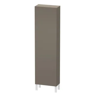Duravit L-Cube Hochschrank Flanell Grau Seidenmatt 500x243x1760 mm - LC1171R9090 LC1171R9090