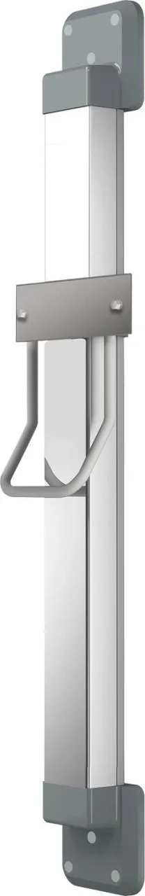KWC Aquarotter Höhenverst., F5, f. Haartrockner, 250x1200x140 mm, Silber/Basaltgrau, 2030052330 2030052330