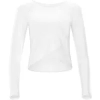 Winshape Langarmshirt Cropped Functional Light and Soft Overlap-Applikation