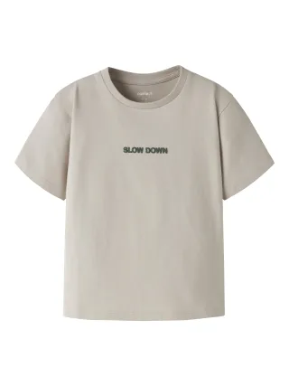 NAME IT - NMMJAVES SS NREG TOP Chateau Gray - Gr. - 104