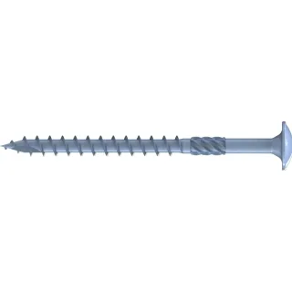 Reisser HBS Tellerkopf, Holzbauschraube, Tellerkopf, Teilgewinde (L1), TX, Stahl, verzinkt, blau pas - R09292S121-0602202-1