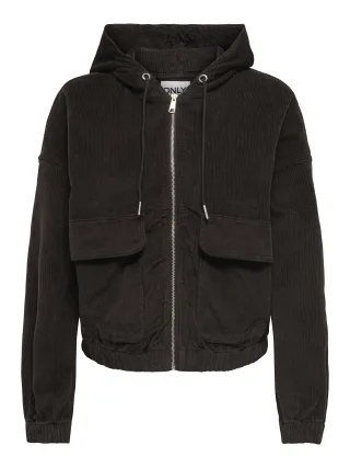 ONLY - ONLKENZIE L/S CORD JACKET PNT NOOS Black Coffee - Gr. - XS