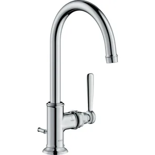 hansgrohe Axor Montreux Waschtischarmatur 16517000 mit Zugstange, chrom, Ausladung 210 mm